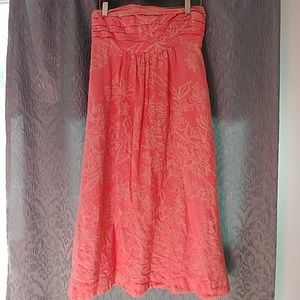 Banana Republic Linen Tube Dress